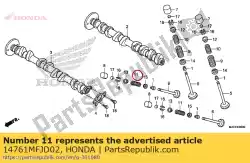 Aquí puede pedir primavera, ex. Válvula de Honda , con el número de pieza 14761MFJD02: