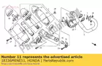 18336MENE51, Honda, geen beschrijving beschikbaar op dit moment honda crf 450 2011 2012, Nieuw