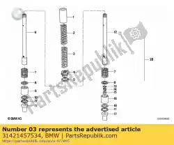 drukveer van BMW, met onderdeel nummer 31421457534, bestel je hier online: