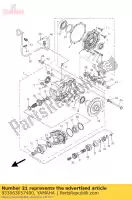 933063057400, Yamaha, Cuscinetto yamaha  yfm yxc yxe yxm yxr 450 660 700 850 1000 2002 2003 2004 2005 2006 2007 2008 2009 2011 2012 2013 2014 2015 2016 2017 2018 2019 2020 2021, Nuovo