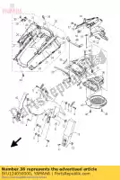 5YU124050000, Yamaha, Blower assy yamaha mt 1670 2005 2006 2007 2008 2009, New