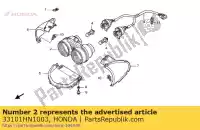 33101HN1003, Honda, unità faro honda trx 400 2000 2001 2002 2003 2004, Nuovo