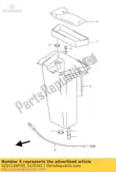 Aqui você pode pedir o corpo, lugg. Caixa em Suzuki , com o número da peça 9221126F00: