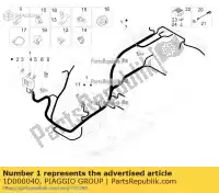 1D000040, Piaggio Group, arnês de quadro vespa primavera sprint vespa primavera vespa sprint zapc53100 zapc53101 50 2013 2014 2016 2017 2018, Novo