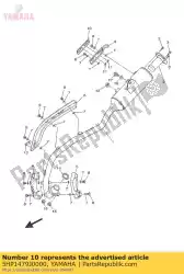 Aquí puede pedir cubierta 2 de Yamaha , con el número de pieza 5HP1479J0000: