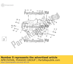 Aprilia AP8150506, Flensmoer, OEM: Aprilia AP8150506