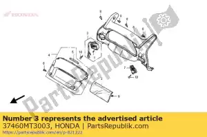 Honda 37460MT3003 digitale klok - Midden
