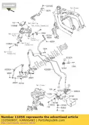 Aquí puede pedir soporte, unidad abs er650fcf de Kawasaki , con el número de pieza 110560807: