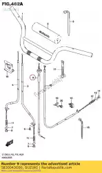 Here you can order the cable assy,thro from Suzuki, with part number 5830043G00: