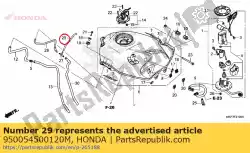 Tutaj możesz zamówić tuba zbiorcza, tb 45x1 od Honda , z numerem części 950054500120M: