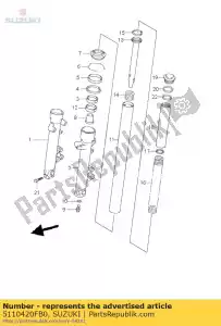 suzuki 5110420FB0 zespó? amortyzatora od fro - Dół