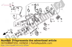 Aqui você pode pedir o nenhuma descrição disponível no momento em Honda , com o número da peça 30700KWF950: