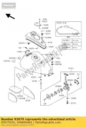 Qui puoi ordinare serranda velocità di sfregamento h1 da Kawasaki , con numero parte 92075035: