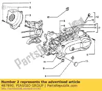 487890, Piaggio Group, Cover aprilia derbi gilera piaggio vespa  atlantis atlantis bullet atlantis bullet e atlantis city atlantis o atlantis red bullet e atlantis two chic e boulevard diesis easy et fly free gp series ice lbmc25e0, lbmc25e1 lbmc50100, lbmc50101 lbmc50200, lbmc50201 , New