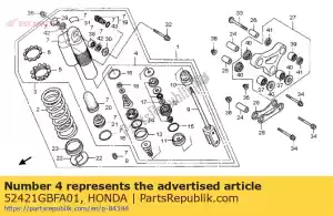 Honda 52421GBFA01 tige comp, piston - La partie au fond