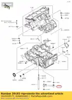 391930577, Kawasaki, pijpolie zx1400ecf kawasaki  tr zzr 1400 2013 2014 2015 2016 2017 2018 2019 2020 2021, Nieuw