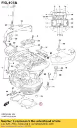 Here you can order the gasket,cylinder from Suzuki, with part number 1114241F00: