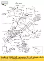 14092073151P, Kawasaki, tampa, tanque, c.l.green kawasaki er6n  f e er 6n abs 650 , Novo