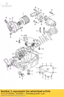 1151110D00, Suzuki, patelnia, olej suzuki gsf 400 1991 1992 1993, Nowy