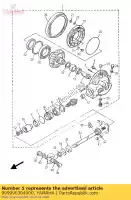 999990304900, Yamaha, scatola ingranaggi asse posteriore assy yamaha xvz royalstar xvza 1300, Nuovo