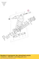 bout, dop / hd, m10x1,25x88, slv van Triumph, met onderdeel nummer T3330331, bestel je hier online: