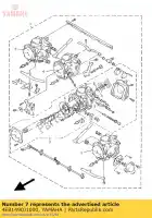 4EB1490J1000, Yamaha, jeu d'aiguilles yamaha xj xjn xjs diversion 600, Nouveau