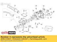 AP8133807, Piaggio Group, Vis de couvercle de pompe aprilia  atlantic scarabeo sport city sport city cube 125 150 200 250 300 400 492 500 1999 2000 2001 2002 2003 2004 2005 2006 2007 2008 2009 2010 2011, Nouveau