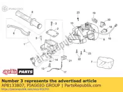 Tutaj możesz zamówić ? Ruba pokrywy pompy od Piaggio Group , z numerem części AP8133807: