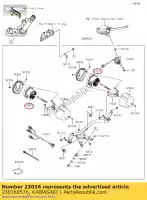 230160576, Kawasaki, conjunto da lâmpada, piaa, lp-530 en650aff kawasaki  vulcan 650 2015 2016 2017 2018 2019 2020 2021, Novo