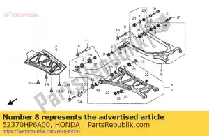 honda 52370HP6A00 bras assy., r. rr. plus haut - La partie au fond