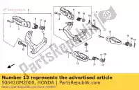 50642GM2000, Honda, Bras comp., l. étape honda xr  r xr600r 600 , Nouveau