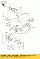 230081364, Kawasaki, socket-assy,tail lamp zx1000-b kawasaki zr zx zz r zzr 600 750 900 1000 1100 1200 1988 1989 1990 1991 1992 1993 1994 1995 1996 1997 1998 1999 2000 2001 2002 2003 2004 2005 2006, New