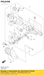 Aqui você pode pedir o conjunto de pistão em Suzuki , com o número da peça 5930120810: