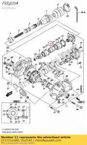 Suzuki 2737131HA0 manga - Lado inferior