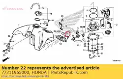 Aqui você pode pedir o borracha, rolha de assento em Honda , com o número da peça 77211965000: