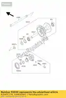 920491176, Kawasaki, seal-olio, mh20354.5 kawasaki klx  r e c gpz s w a kdx ex500 d h es f b g kdx200 kr 1 2 kdx125 kdx250 klx250 klx650 estrella gpz500s eliminator 600 uk klx250r klx650r klx300r w650 tracker 250 300 650 500 200 125 , Nuovo