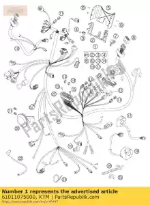 ktm 61011075000 cablaggio principale 05 - Il fondo