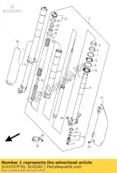 Qui puoi ordinare damper assy, ?? Fro da Suzuki , con numero parte 5110337F50: