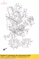 3XW1111J0000, Yamaha, pipe 1 yamaha xjr 1200 1300 1995 1996 1997 1998 1999 2000 2001 2002 2003 2004 2005 2006 2007 2008 2009 2010 2011 2015 2016, New