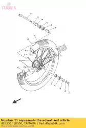 Tutaj możesz zamówić o?, ko? O od Yamaha , z numerem części 4ES251810000: