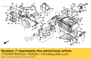 Honda 77500MT8000ZF siedzisko, oparcie * typ8 * - Dół