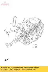 yamaha 999990425700 tubo, consegna 2 - Il fondo