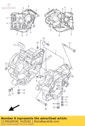 Ici, vous pouvez commander le jet comp, piston auprès de Suzuki , avec le numéro de pièce 1139026F00: