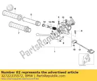 32722335572, BMW, handremhendel bmw c1 125 200 2000 2001 2002 2003 2004, Nieuw