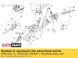 Aprilia AP8218273, Palanca de freno delantero, OEM: Aprilia AP8218273