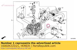 Here you can order the sensor set from Honda, with part number 16060KZZD21: