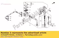 43500MT4006, Honda, nessuna descrizione disponibile al momento honda vfr 750 1990 1991 1992 1993, Nuovo