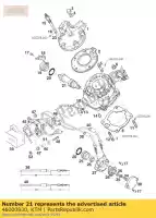 46000830, KTM, Klapa steruj?ca kpl. ktm lc2 sting 125 1996 1997 1998, Nowy