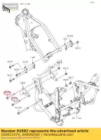 920021674, Kawasaki, boulon, 10x90 kawasaki klx  r e s c kx g t es f d sf w kx80 klx250 klx650 klx250r klx300r tracker klx250s 250 300 650 80 125 , Nouveau