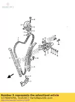 1278045050, Suzuki, pignon fou, chaîne à cames suzuki gs 850 1985 1986, Nouveau